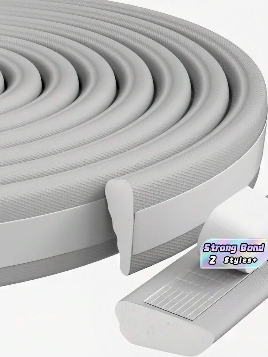 Great Self Adhesive Window Door Seal Strip With Nylon Coating For Soundproof And Insulation Weatherproof High Elastic Perfect Quality Home Office Use - Multicolor - View 1