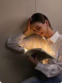 Clip-On LED Book Light, Bedside Reading Lamp, USB Rechargeable, Portable. Compact And Lightweight, Ideal For Reading In Bed. - Multicolor - View 3