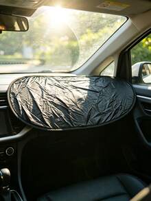 Car Side Window Sun Shade, Static Cling Heat Reflective Sun Visor With Residue-Free Installation, Unobstructed View Glare Reduction For Driver & Passenger Side - multicolor - View 6