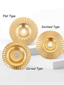 3 Packs Wood Grinding Wheel Set, 125mm X 22.2mm Carbide Grinding Disc For Angle Grinder, Wood Carving, Shaping, Polishing And Cutting Tools - multicolor - View 11