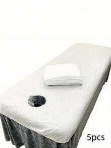 30 Pcs Disposable Massage Table Covers With Holes, Smooth Fabric, Easy To Clean, Suitable For Beauty Salon Massage Beds, Disposable Sheets, Spa Supplies - Multicolor - View 10