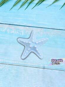 4pcs Ocean Series Cute Resin Charms With Starfish, Dolphin And Shell, DIY Accessories - multicolor - View 1