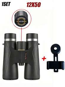MaiFeng - Strike 10X50/12X50 ED High-Definition Waterproof FMC Coated Low-Light Night Vision Outdoor Bee Tracking Nature Observation Photography - B - View 12