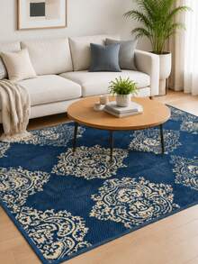 5ft X 8ft Waterproof Outdoor Rug, Reversible Plastic Straw Indoor Outdoor Patio Carpet For RV, Porch, Deck, Backyard, Camper, Balcony, Picnic, Grey And White - multicolor - View 7