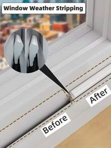 Great Self Adhesive Window Door Seal Strip With Nylon Coating For Soundproof And Insulation Weatherproof High Elastic Perfect Quality Home Office Use - Multicolor - View 4