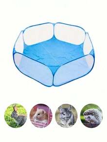 Portable Small Animal Exercise Playpen Foldable Outdoor Pet/Guinea Pig/Bubble Ball Tent - Multicolor - View 8