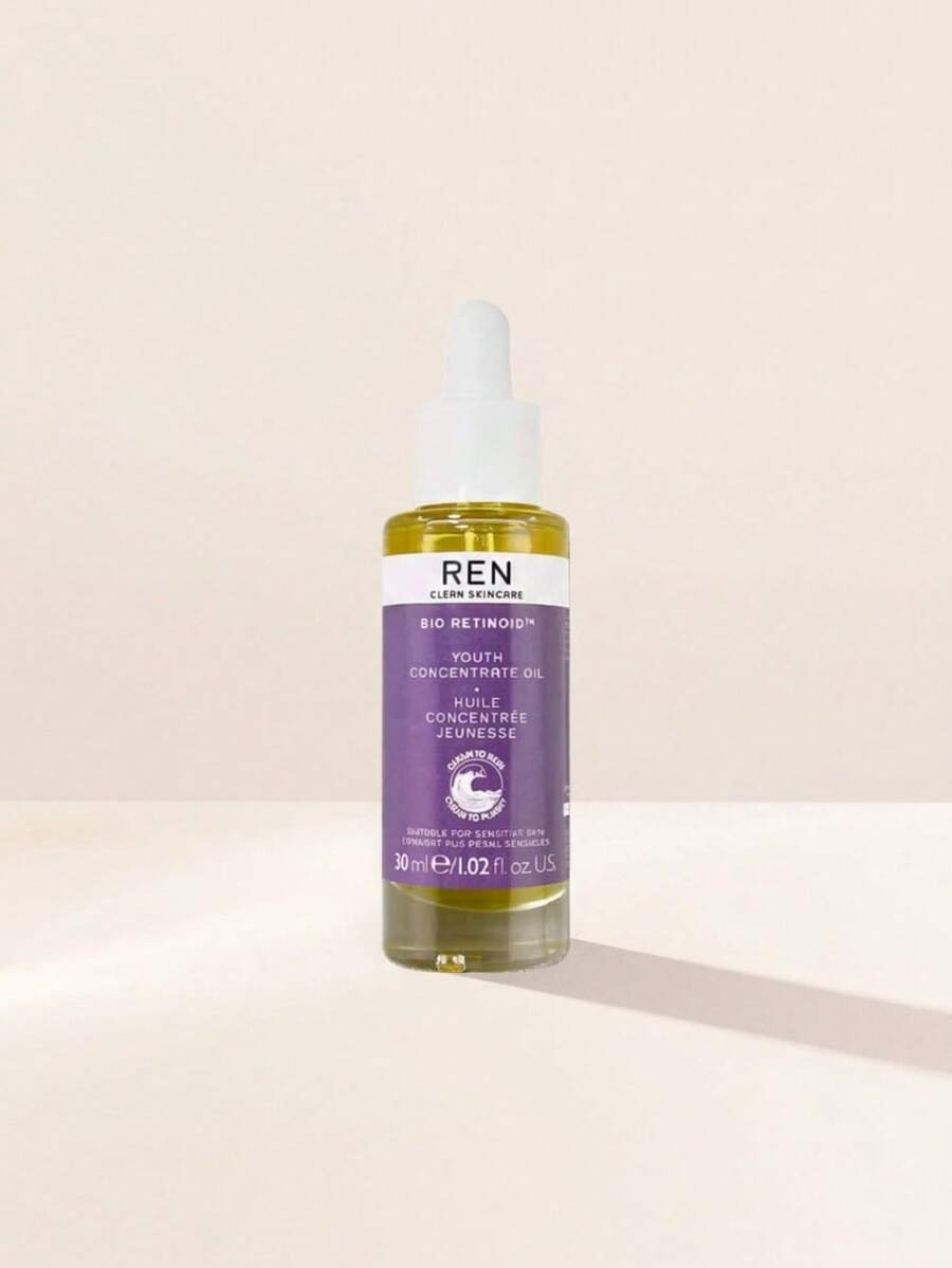 REN Clean Skincare زيت ريتينويد بيو المركز للشباب من رين 30 مل - أبيض - مشاهدة 1