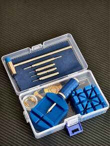 Advanced Watch Bracelet Removal Tool, Bracelet Tool Kit, Repair Kit For Adjusting, Replacing, And Resizing Watch Bracelets, Bracelet Removal Tool, Bracelet Adjustment And Repair Tool Kit - Blue Hammer Pro Advanced Set - View 8