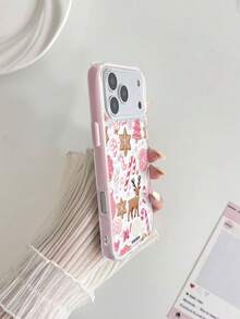 ShellaStory A Large-Hole Frame With Colored Edge Strips, A Phone Case Featuring Exquisite And Adorable Designs, High-End And Stylish, Shock-Resistant, Compatible With Iphone 17 Pro/17 Air/17/17 Pro Max 16/11/16 Pro/16 Plus/16 Pro Max/16 E/15 Pro Max/13/14/12 Phone Cases. - Multicolor - View 8