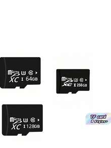 High-Speed TF Memory Cards, Expansion Storage Cards, Universally Compatible With Surveillance Cameras, Mobile Phones, MP3 Players And Video Cameras - TF card - View 1