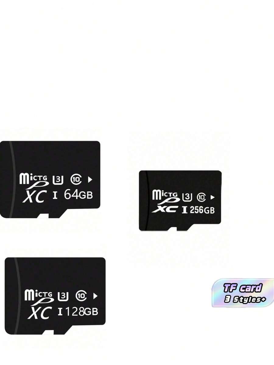 High-Speed TF Memory Cards, Expansion Storage Cards, Universally Compatible With Surveillance Cameras, Mobile Phones, MP3 Players And Video Cameras - TF card - View 1