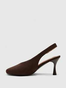 CUCCOO BIZCHIC Women's Fashion High Heels For Commuting Halloween - Dark coffee - View 6