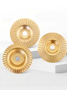 3 Packs Wood Grinding Wheel Set, 125mm X 22.2mm Carbide Grinding Disc For Angle Grinder, Wood Carving, Shaping, Polishing And Cutting Tools - multicolor - View 6