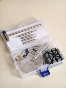 Advanced Watch Bracelet Removal Tool, Bracelet Tool Kit, Repair Kit For Adjusting, Replacing, And Resizing Watch Bracelets, Bracelet Removal Tool, Bracelet Adjustment And Repair Tool Kit - Blue Hammer Pro Advanced Set - View 6