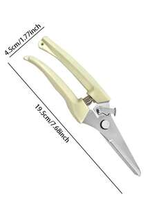 Haus Hana Advanced Garden Scissors, Scissors Gardening Tools, Pruning Shears For Flowers, Shrubs, Roses And Fruit Trees, Plant Shears For Flower Shops, Courtyards And Orchards, Sharp White Anvil Shears, 2 - beige - View 7