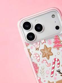 ShellaStory A Large-Hole Frame With Colored Edge Strips, A Phone Case Featuring Exquisite And Adorable Designs, High-End And Stylish, Shock-Resistant, Compatible With Iphone 17 Pro/17 Air/17/17 Pro Max 16/11/16 Pro/16 Plus/16 Pro Max/16 E/15 Pro Max/13/14/12 Phone Cases. - Multicolor - View 3