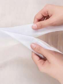 1-Pack S/M/L Dust-Proof Garment Bags For Hanging, Household Dust-Proof Hanging Bags, Fully Enclosed Dust-Proof Storage Bags For Jackets, Long Transparent Hanging Garment Bags, Suitable For Closet Storage, Bottom-Sealed Hanger Covers - Clear - View 7