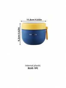 600ml Soup Cup, Breakfast Bowl, Portable Soup & Milk Container, Fresh-Keeping Bowl For Students & Office Workers, Mini Lunch Box - Multicolor - View 11