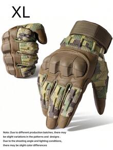 Men's Hard Shell Protective Gloves, Touch Screen Tactical Gloves, Suitable For Outdoor Sports, Mountaineering, Hiking, Men's And Women's Summer And Winter - multicolor - View 14