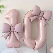 Ins-Style Balloons, Perfect For Coming-Of-Age Ceremonies, Birthday Banquets, Birthday Celebrations, Anniversaries, Proposal Decorations And Many Other Occasions. - Baby powder - View 2