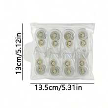 8 Rolls Transparent Mini Correction Tape - Cute Portable Student Size, Smooth And Easy To Erase, Suitable For Note-Taking, Exams And Correcting Errors Anytime, Anywhere - Compact Design, Fits In Pocket Or Pencil Case, Exam Stationery - Clear - View 11