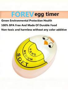 1PC Egg Timer With Color Changing Sensor Accurate Boiled Egg Hardness Measurement Kitchen Cooking Tool For Home Kitchen Restaurant Baking Supplies - Multicolor - View 6