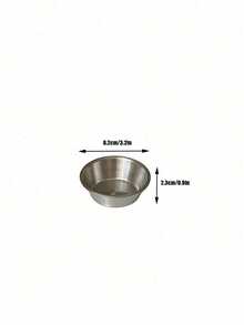 Haus Hana 1pc Stainless Steel Oval Tray, Dessert Plate For Afternoon Tea, Breakfast Bread Plate, Home Kitchen Tableware, Multipurpose Serving Dish For Snacks, Fruits, Also Jewelry Tray, Dip Dish Set - Multicolor - View 13