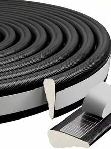 Great Self Adhesive Window Door Seal Strip With Nylon Coating For Soundproof And Insulation Weatherproof High Elastic Perfect Quality Home Office Use - Multicolor - View 8