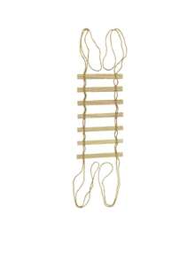 1 Piece Cat Climbing Ladder, Rough Fiber, For Play And Climbing, 50 Cm/100 Cm Length, Natural Pine Wood, Strong And Durable, Maximum Load 12 Kg (26 Lbs) - Apricot - View 12