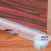 Soundproofing, Insect-Proofing, And Windproofing Door Sealing Strip For Bedroom Door Bottom, Self-Adhesive Sealing Strip For Glass Doors And Windows,One Roll, Stickers, Wall Decal, Vinyl Decal For Home Decorations - multicolor - View 1