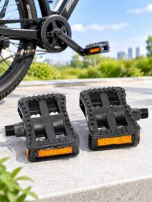 Pedales de bicicleta resistentes y duraderos, pedales de bicicleta de uso rudo, accesorios de ciclismo de repuesto universal para montar al aire libre - Multicolor - Ver 5