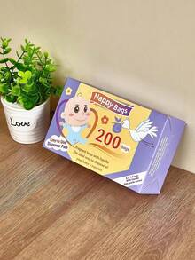 1 Box = 100/200 Pcs, Portable Desktop Garbage Bag, Diaper Portable Plastic Bag, Deodorant Diaper Storage Bag, Baby Diaper Bucket Replacement Bag. - Multicolor - View 9