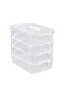 Large‑Diameter Cable Management Box - Cable Organizer And Concealer, Suitable For TV Cables, Computer Wires, USB Hubs And Under‑Desk Power Strips, Made Of ABS Material - Multicolor 1 - View 4