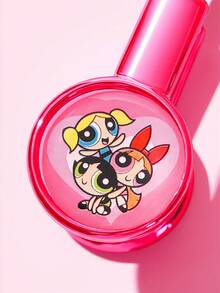 THE POWERPUFF GIRLS X SHEIN 亮麗桃紅色可愛卡通女孩睫毛夾，愛心圖案，彈性金屬框架搭配矽膠墊，便攜式日常化妝與補妝美妝工具，兩款可選 - 玫紅色 - 查看 5