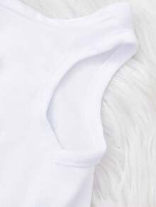 PETSIN 1 Snowflake Pattern And Letter Printed Pet Vest, Christmas Themed Casual Style, Warm, Breathable And Comfortable Pet Clothing - Multicolor - View 9