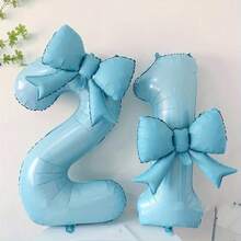 Balon Ins-Style, Sempurna untuk Upacara Kedewasaan, Pesta Ulang Tahun, Perayaan Ulang Tahun, Hari Jadi, Dekorasi Lamaran, dan Banyak Acara Lainnya. - Biru muda - View 8