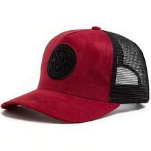 Dealstrict 1pc Men's ENJOY LIFE Truck Driver Cap Letter Print Baseball Cap Streetwear Fashion Mesh Hat Outdoor Sun Protection Casual Hat For Spring Autumn Travel - Multicolor - View 5