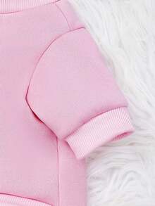 PETSIN 1 Pc Christmas Hat MOM Printed Pet Pink Christmas Thick Warm Pet Clothing - Multicolor - View 8