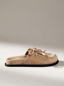 Solecia Women's Fashionable And Comfortable Flat Shoes - Apricot - View 4