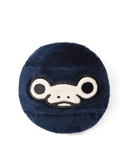 Fantastic Beasts X SHEIN Classic Animation Embroidered Plush Puff, Soft Long-Haired Makeup Sponge, Suitable For Loose Powder, Gently Care For Sensitive Skin