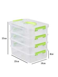 Large‑Diameter Cable Management Box - Cable Organizer And Concealer, Suitable For TV Cables, Computer Wires, USB Hubs And Under‑Desk Power Strips, Made Of ABS Material - Multicolor 1 - View 5
