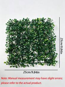 10/20/30片人造植物牆 仿真草坪塑膠草皮 米蘭綠植牆 人造花牆 室內牆面裝飾 景觀造景 - 多色 - 查看 3