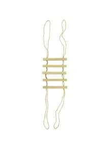1 Piece Cat Climbing Ladder, Rough Fiber, For Play And Climbing, 50 Cm/100 Cm Length, Natural Pine Wood, Strong And Durable, Maximum Load 12 Kg (26 Lbs) - Apricot - View 11