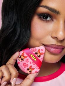 THE POWERPUFF GIRLS X SHEIN Pack Of 6, Powerpuff Girls Printed Loose Powder Puff Ultra Soft Makeup Sponge, Facial Mixer For Dry Powder, Setting Use - Multicolor - View 9
