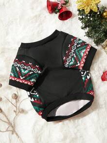PETSIN 1 Pc Christmas Cat Print Sweatshirt For Dogs & Cats - Multicolor - View 6