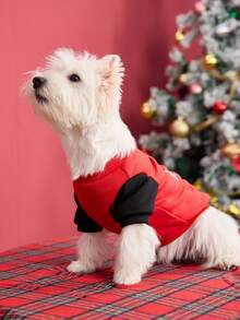 PETSIN 1 Pc Pet Christmas Red & Black Without Cap - Multicolor - View 6