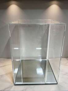 High‑Definition Collectible Display Box With Mirror Base, Assembled Transparent Acrylic Box, Alternative To Glass Box, Used For Displaying Figurines, Dolls, Ornaments, Home Storage & Organization, Gift Box - Multicolor 8 - View 6