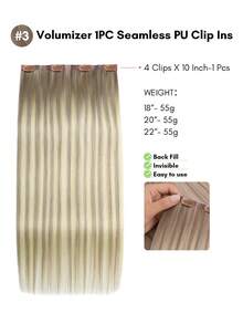 Balayage TP18/613# Color Clip In 100% Remy Human Hair Extension Cuticle Aligned Double Drown Clip Ins For Thin Hair Woman Natural Look Top Quality Halloween Costumes - S18/613 - View 6