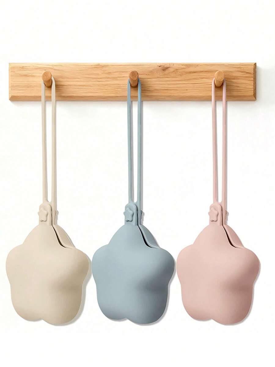 SHEIN 1 Simple And Cute Portable Storage Bag, Solid Color Integrated ...