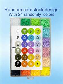 24 Colors MARD Fusion Beads Refill Pack, 2.6mm, Educational DIY Craft Supplies - Multicolor - View 23